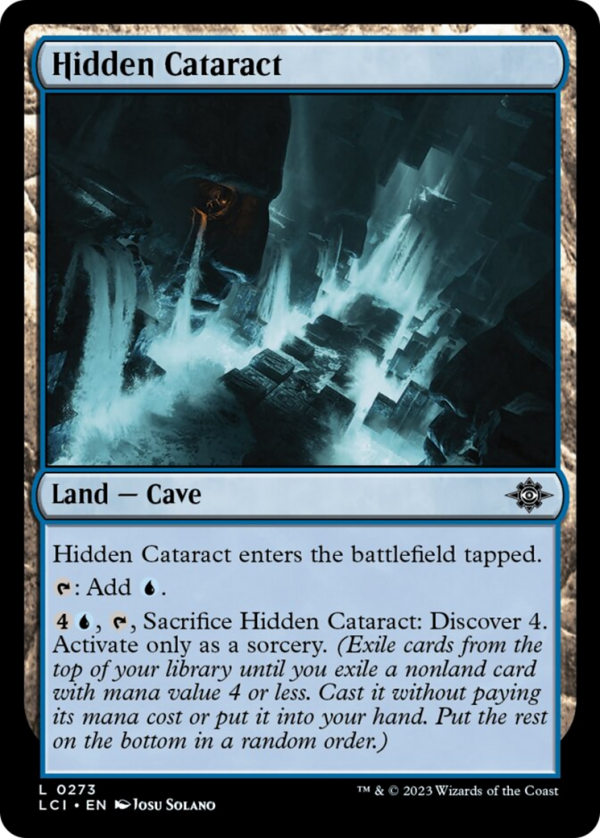 Hidden Cataract [The Lost Caverns of Ixalan] For Cheap