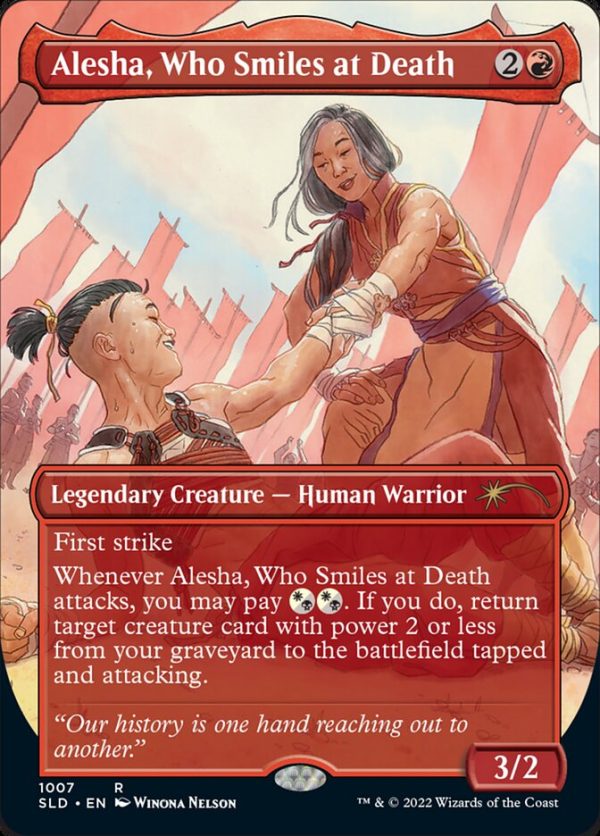 Alesha, Who Smiles at Death [Secret Lair Drop Series] Online Sale