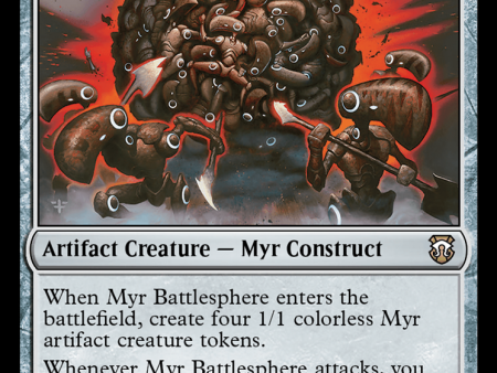 Myr Battlesphere (Ripple Foil) [Modern Horizons 3 Commander] Online