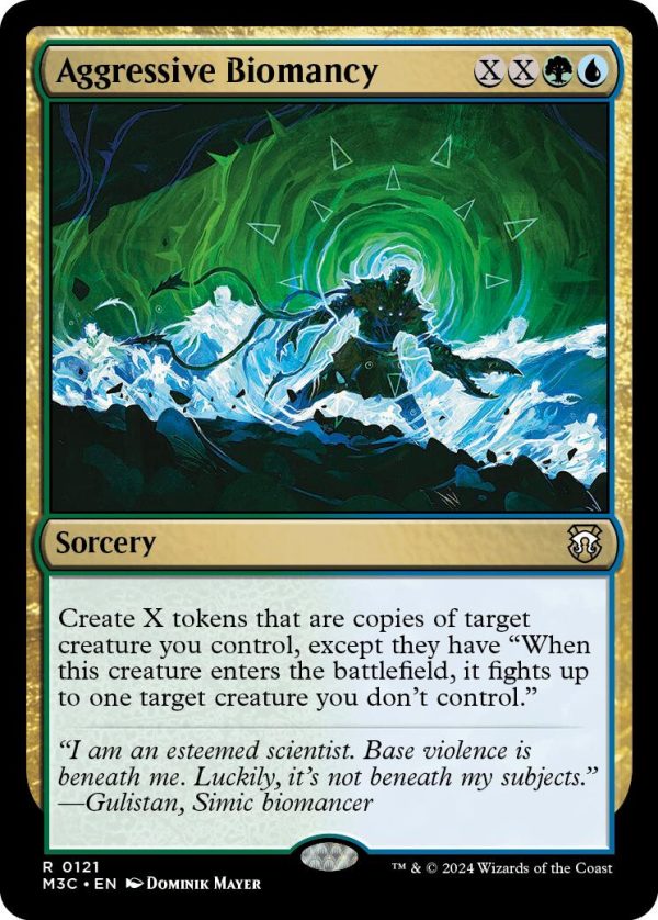 Aggressive Biomancy [Modern Horizons 3 Commander] For Discount