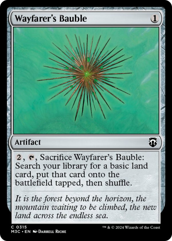 Wayfarer s Bauble (Ripple Foil) [Modern Horizons 3 Commander] For Discount