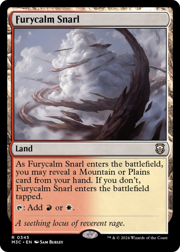 Furycalm Snarl (Ripple Foil) [Modern Horizons 3 Commander] on Sale