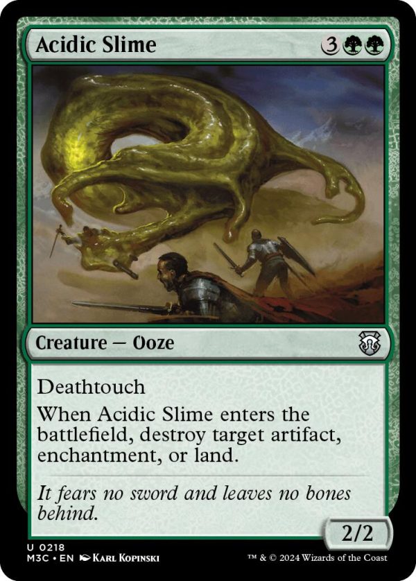 Acidic Slime [Modern Horizons 3 Commander] Online Sale