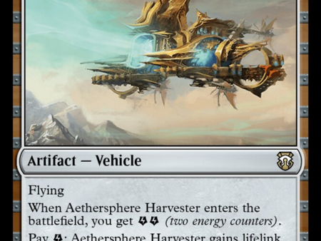 Aethersphere Harvester (Ripple Foil) [Modern Horizons 3 Commander] For Cheap