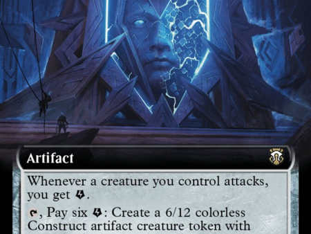 Stone Idol Generator (Extended Art) (Ripple Foil) [Modern Horizons 3 Commander] Hot on Sale