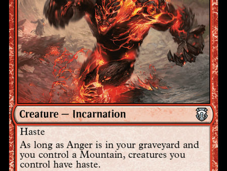 Anger (Ripple Foil) [Modern Horizons 3 Commander] on Sale