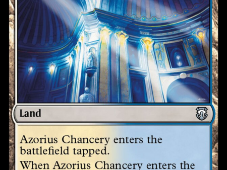 Azorius Chancery (Ripple Foil) [Modern Horizons 3 Commander] Cheap