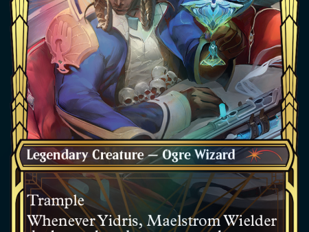 Yidris, Maelstrom Wielder (Showcase Gilded Foil) [Secret Lair Drop Series] For Sale