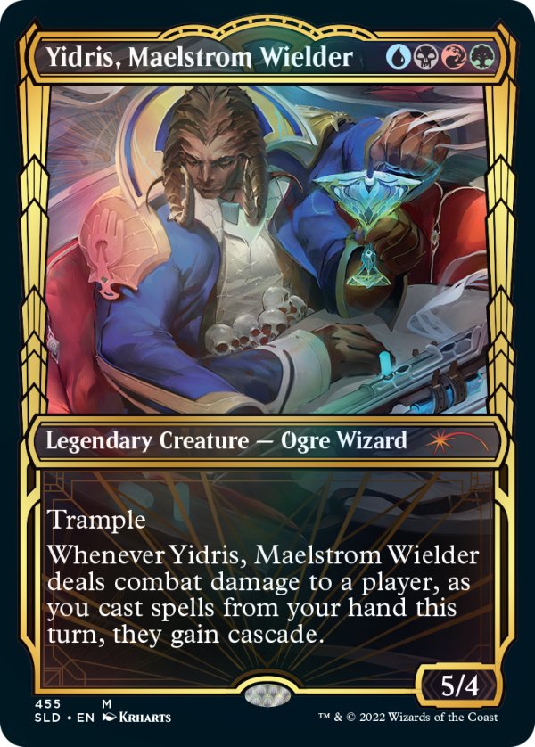 Yidris, Maelstrom Wielder (Showcase Gilded Foil) [Secret Lair Drop Series] For Sale