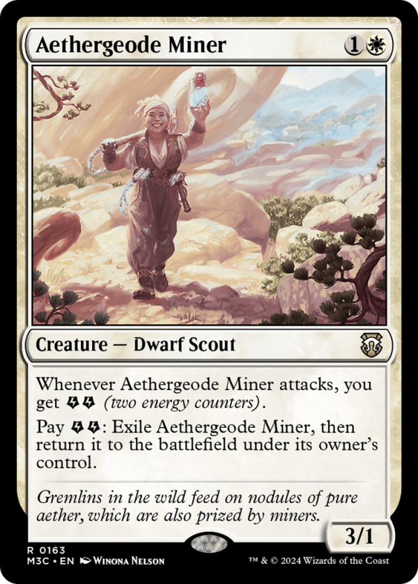 Aethergeode Miner [Modern Horizons 3 Commander] on Sale