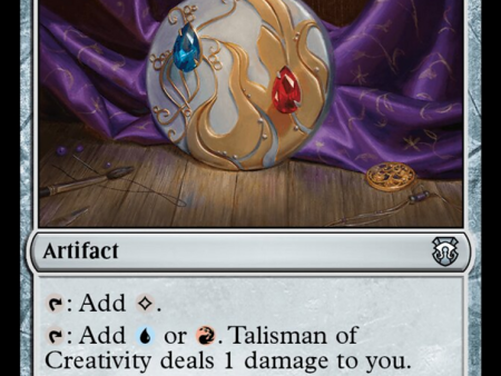 Talisman of Creativity (Ripple Foil) [Modern Horizons 3 Commander] on Sale