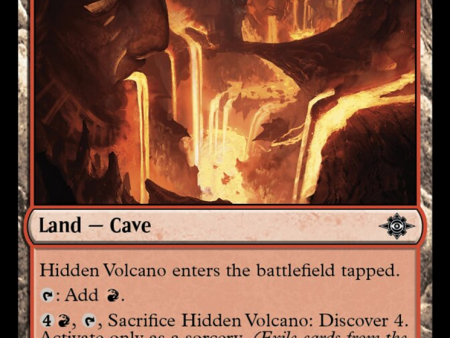 Hidden Volcano [The Lost Caverns of Ixalan] For Cheap