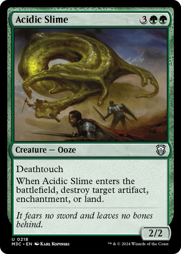 Acidic Slime (Ripple Foil) [Modern Horizons 3 Commander] Sale