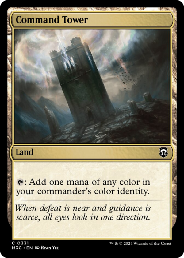 Command Tower (Ripple Foil) [Modern Horizons 3 Commander] Online Sale