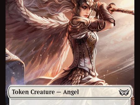 Angel    Treasure Double-Sided Token [Duskmourn: House of Horror Commander Tokens] Online Hot Sale