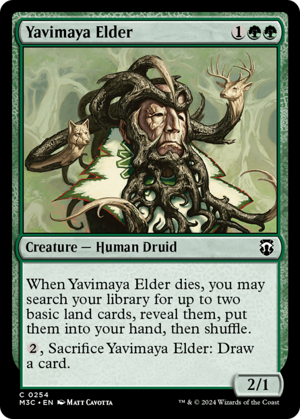 Yavimaya Elder [Modern Horizons 3 Commander] Fashion