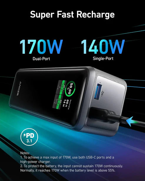 Anker prime power bank (250w) smart app For Cheap