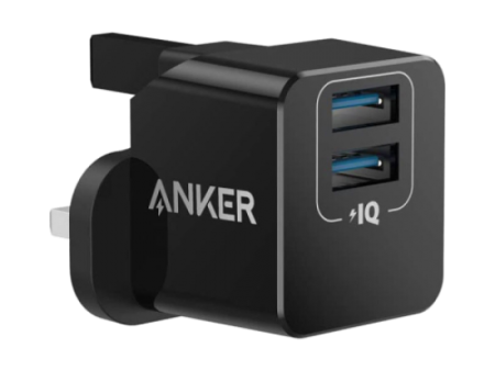 Anker powerport mini 12w dual port usb-a adapter Supply